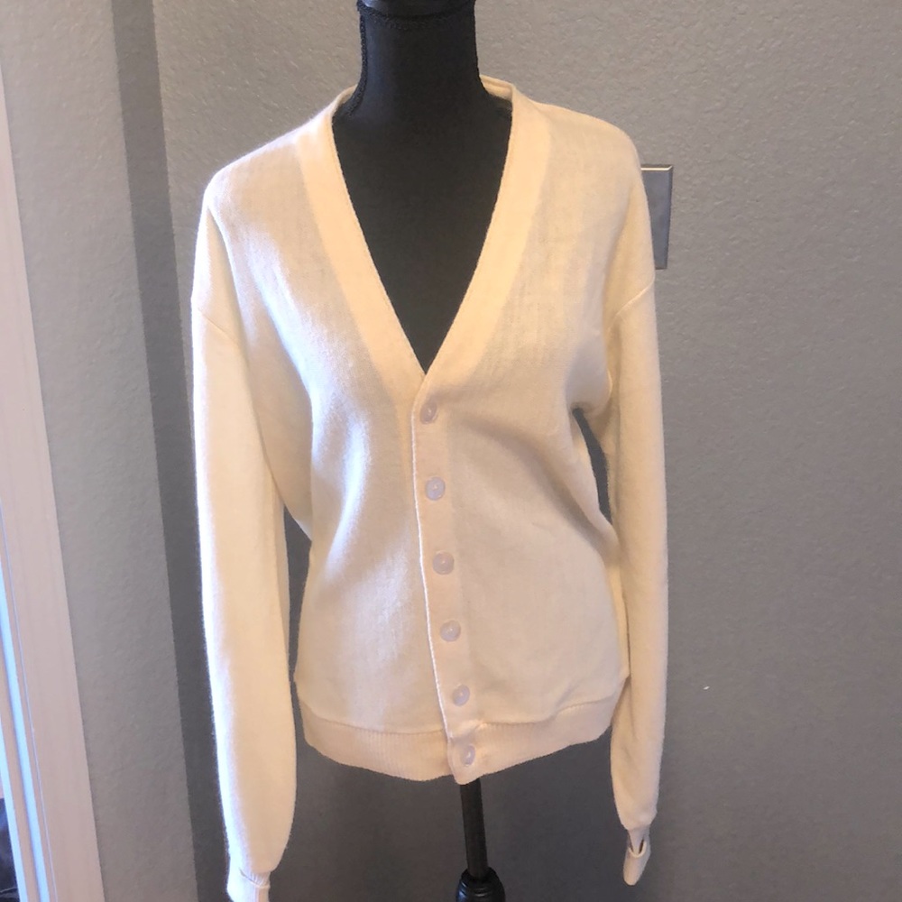 Cardigan pebble beach XL beige